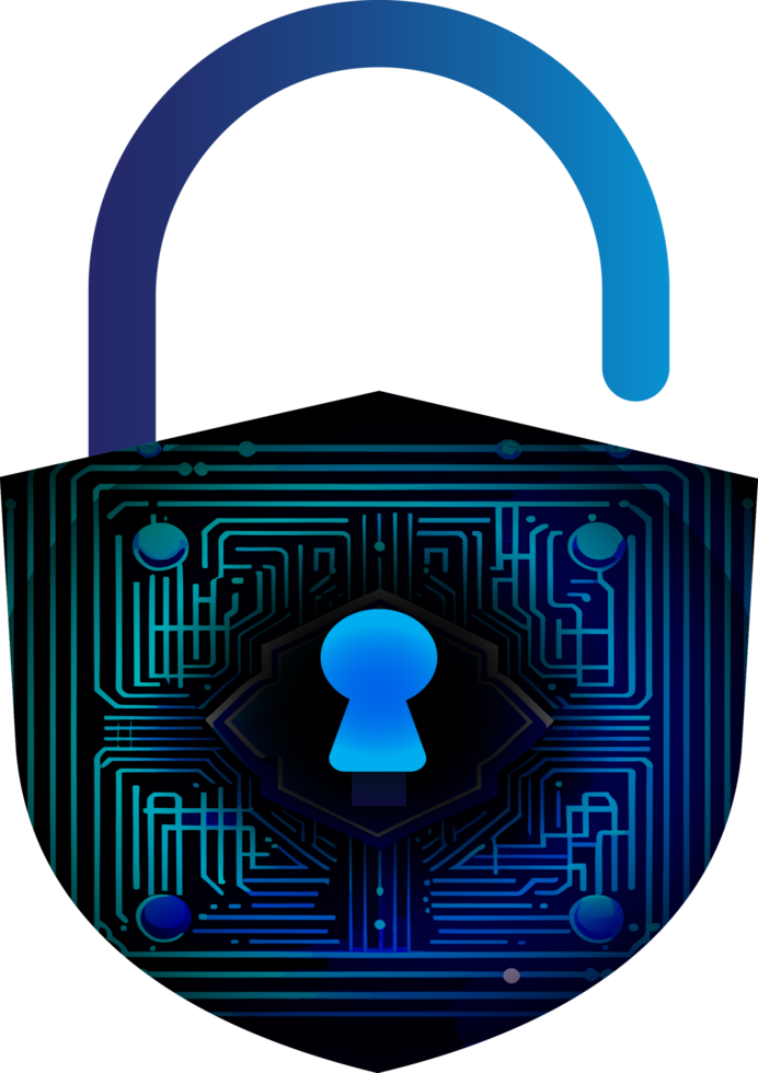 Modern Technology Cybersecurity Icon Crop-out png