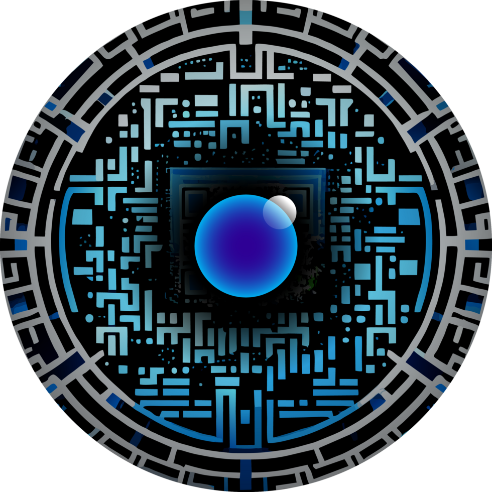 Modern Technology Cybersecurity Icon Crop-out png