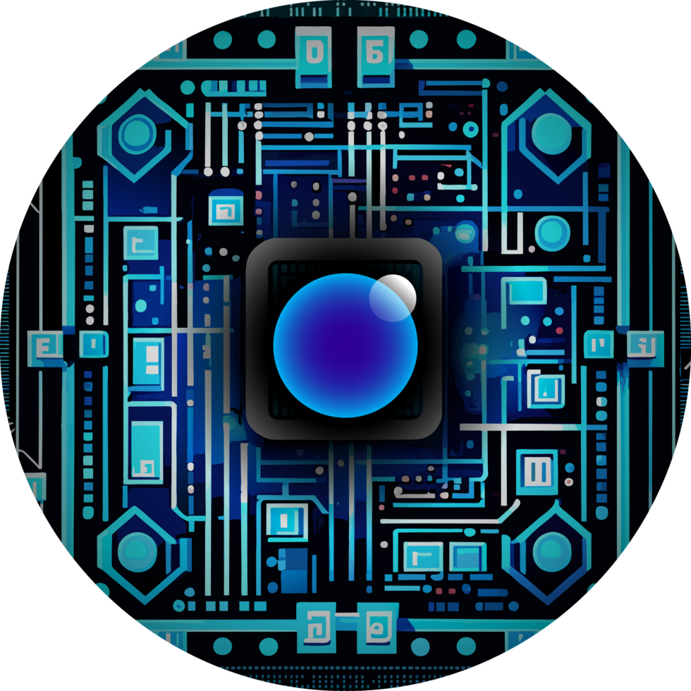 Modern Technology Cybersecurity Icon Crop-out png