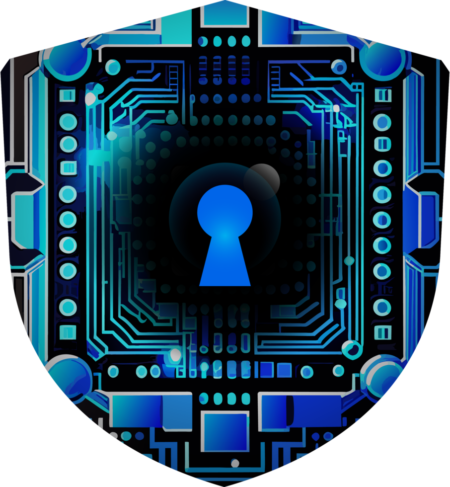 Modern Technology Cybersecurity Icon Crop-out png