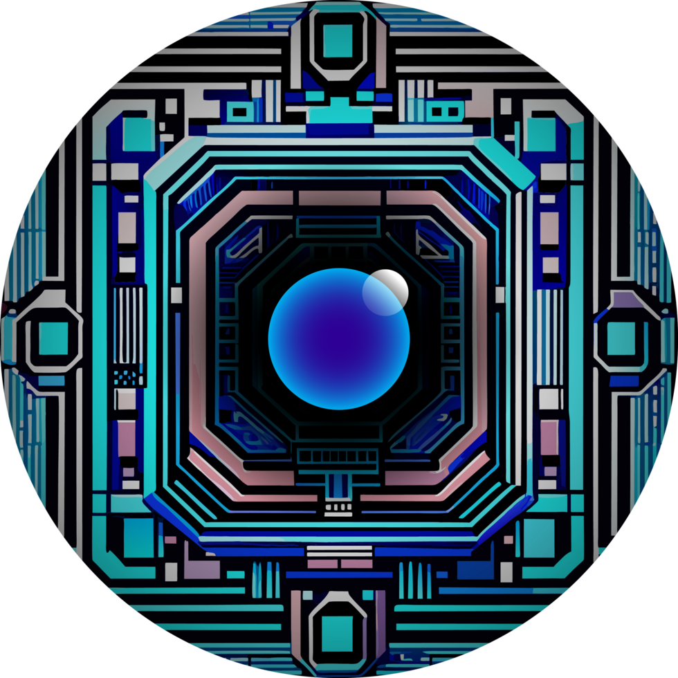 Modern Technology Cybersecurity Icon Crop-out png