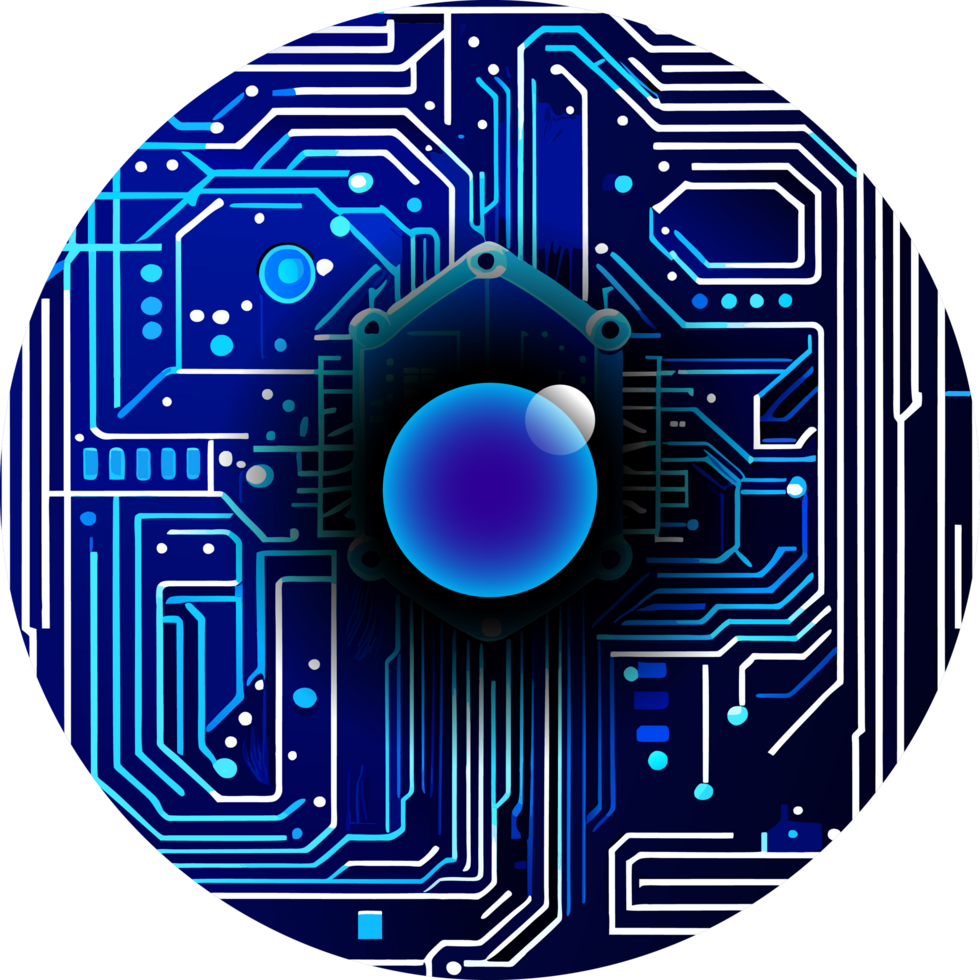 Modern Technology Cybersecurity Icon Crop-out png