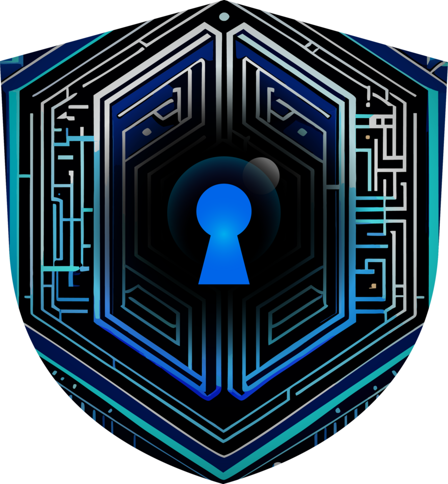 Modern Technology Cybersecurity Icon Crop-out png