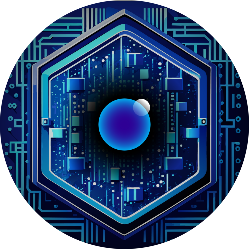 Modern Technology Cybersecurity Icon Crop-out png