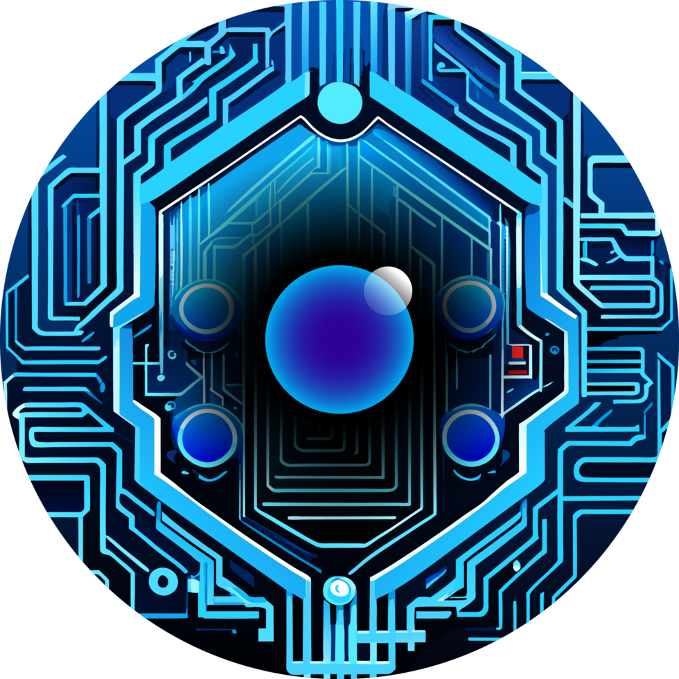 Modern Technology Cybersecurity Icon Crop-out png