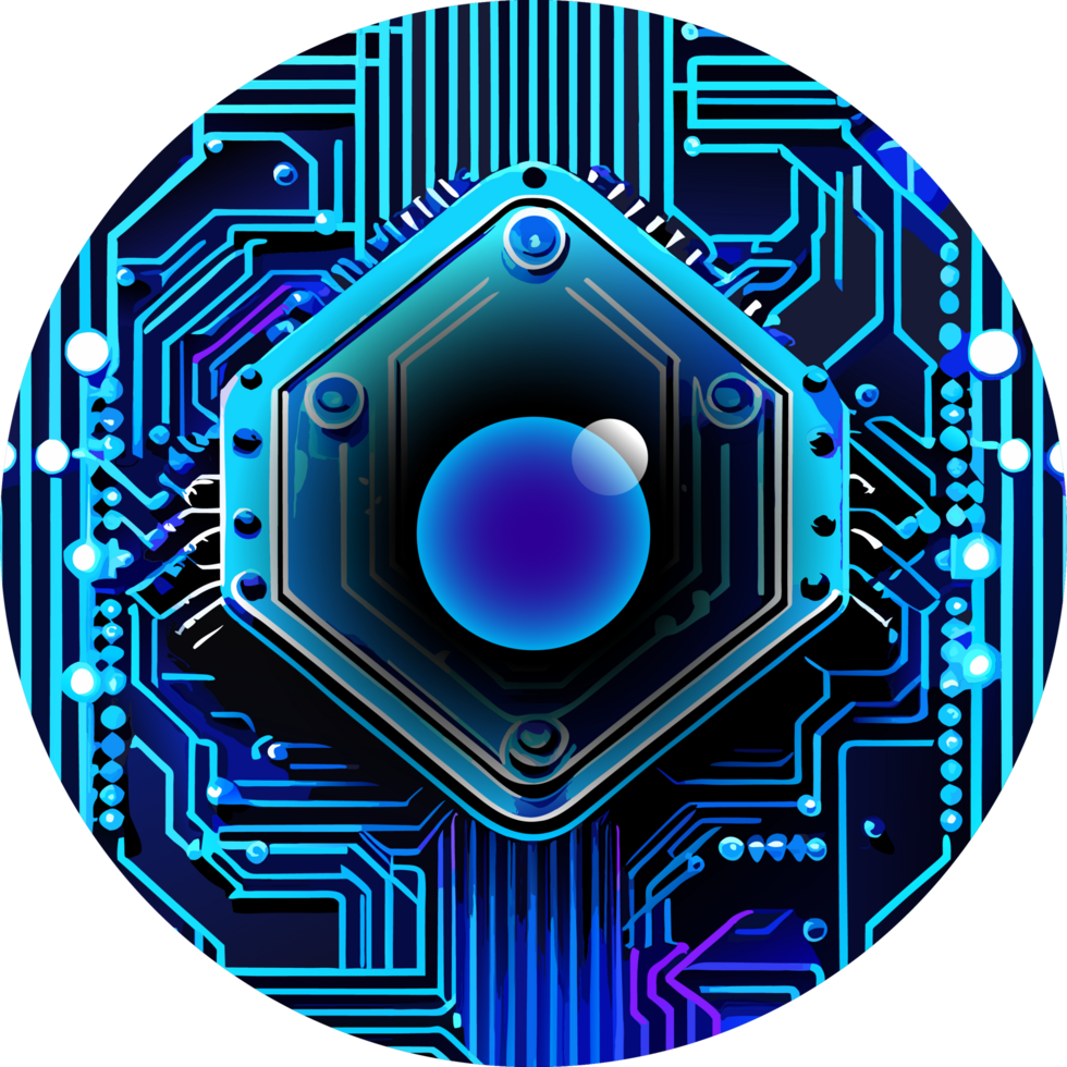 Modern Technology Cybersecurity Icon Crop-out png