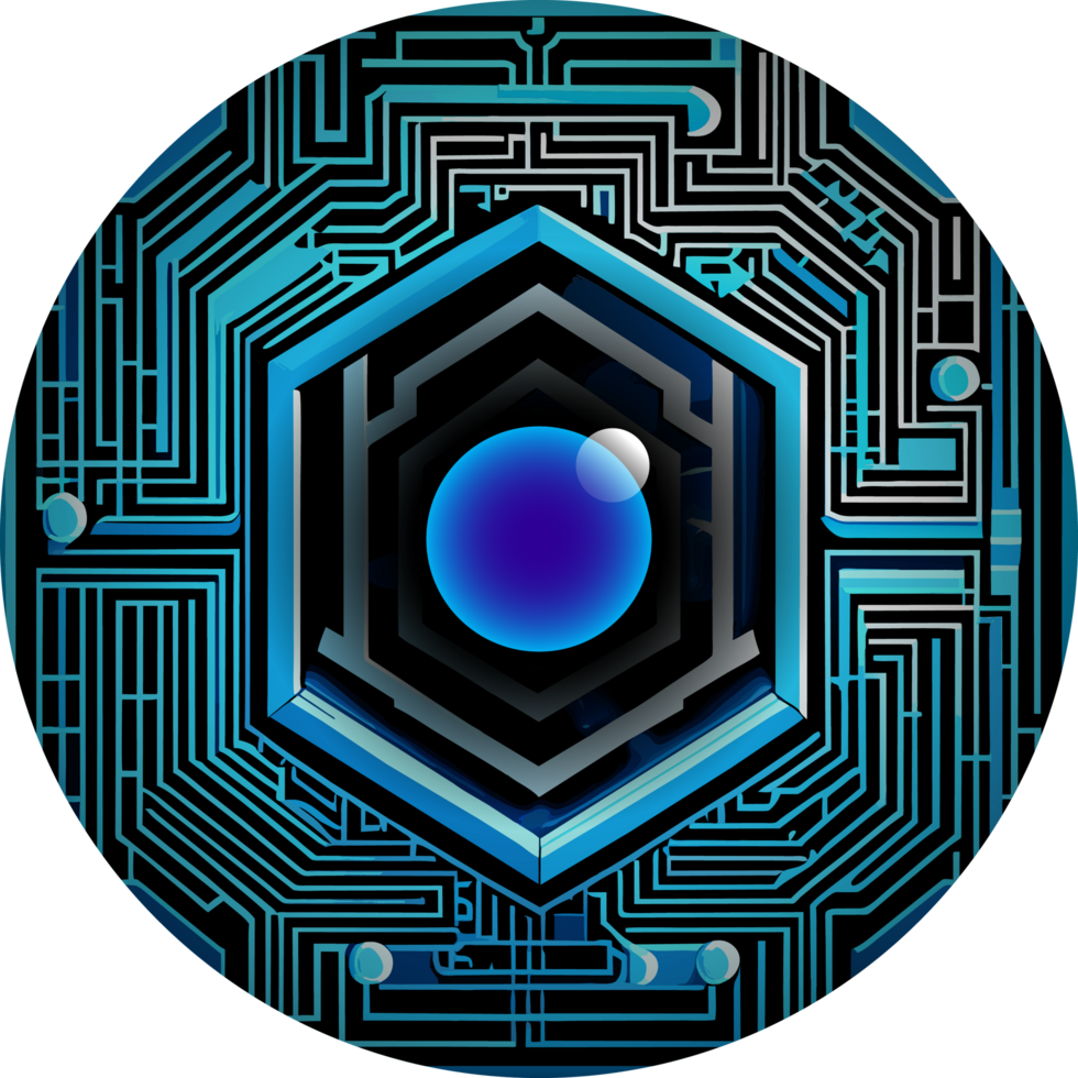 Modern Technology Cybersecurity Icon Crop-out png
