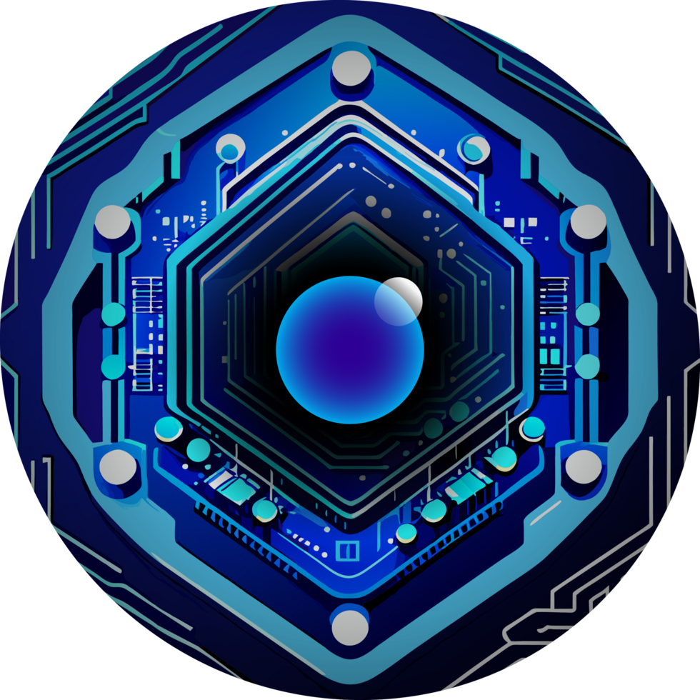 Modern Technology Cybersecurity Icon Crop-out png