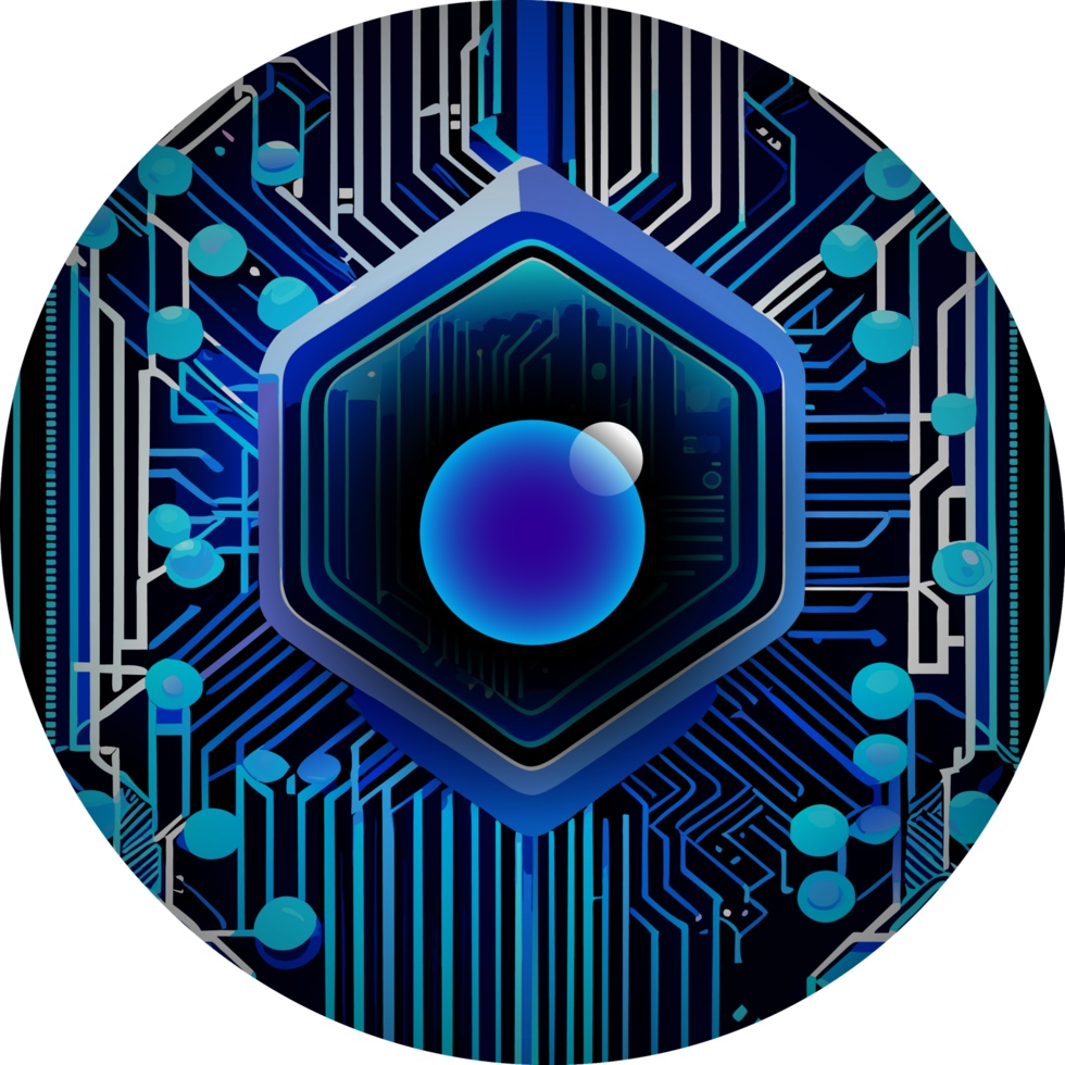 Modern Technology Cybersecurity Icon Crop-out png