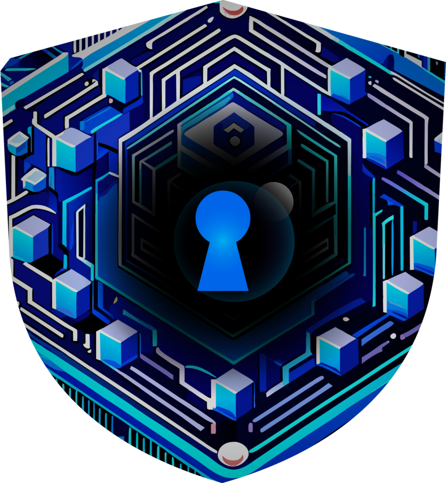 Modern Technology Cybersecurity Icon Crop-out png