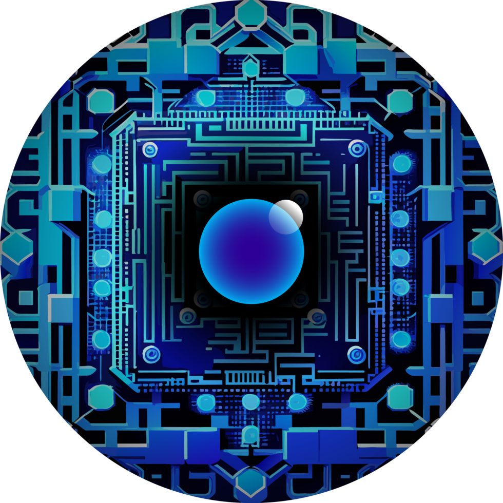 Modern Technology Cybersecurity Icon Crop-out png