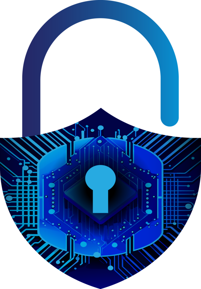Modern Technology Cybersecurity Icon Crop-out png