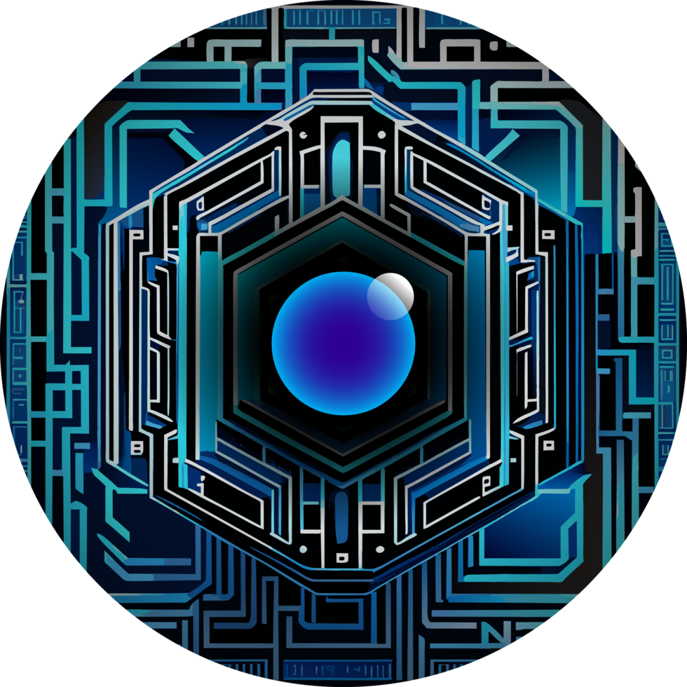 Modern Technology Cybersecurity Icon Crop-out png