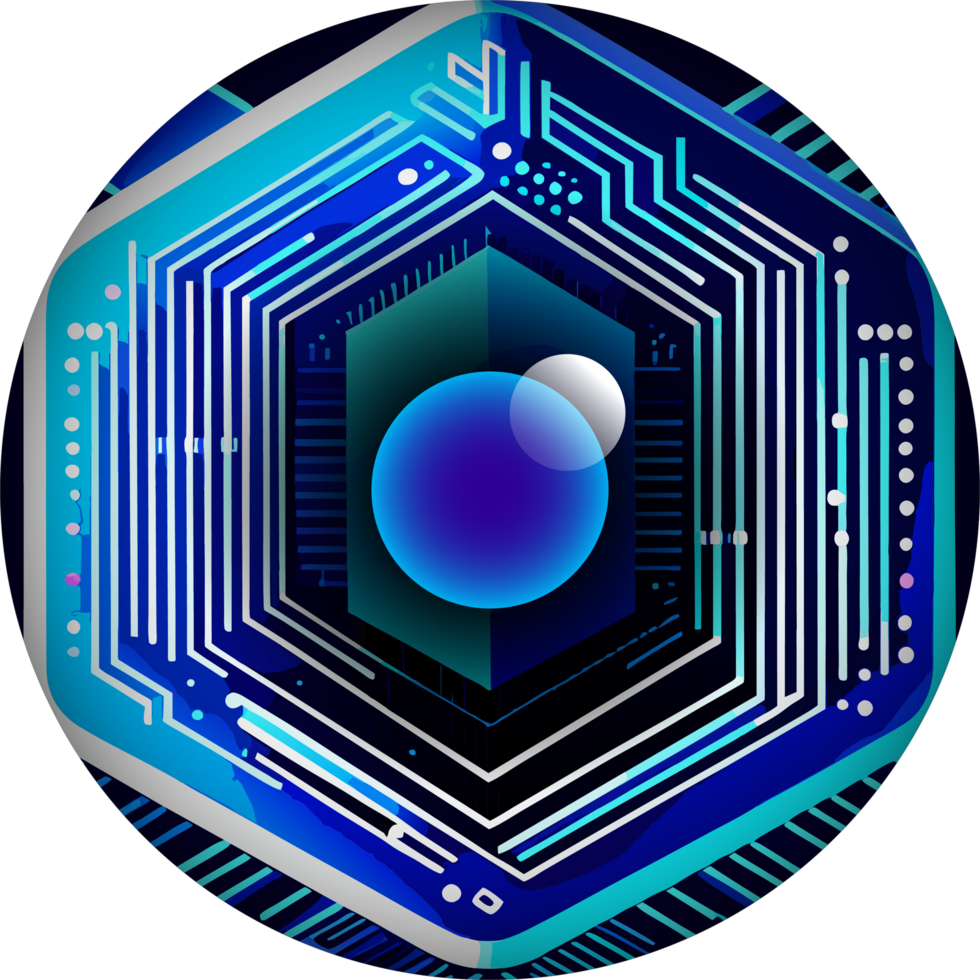 Modern Technology Cybersecurity Icon Crop-out png