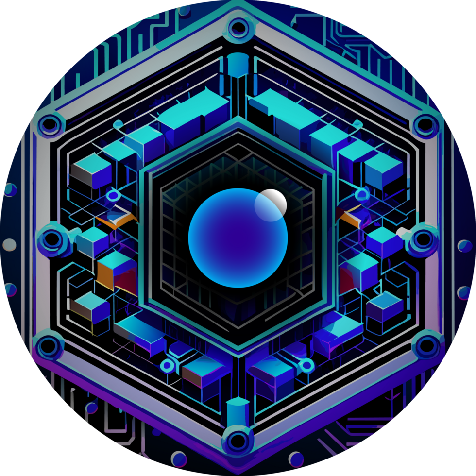 Modern Technology Cybersecurity Icon Crop-out png
