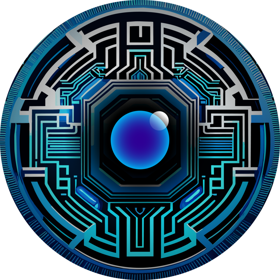Modern Technology Cybersecurity Icon Crop-out png