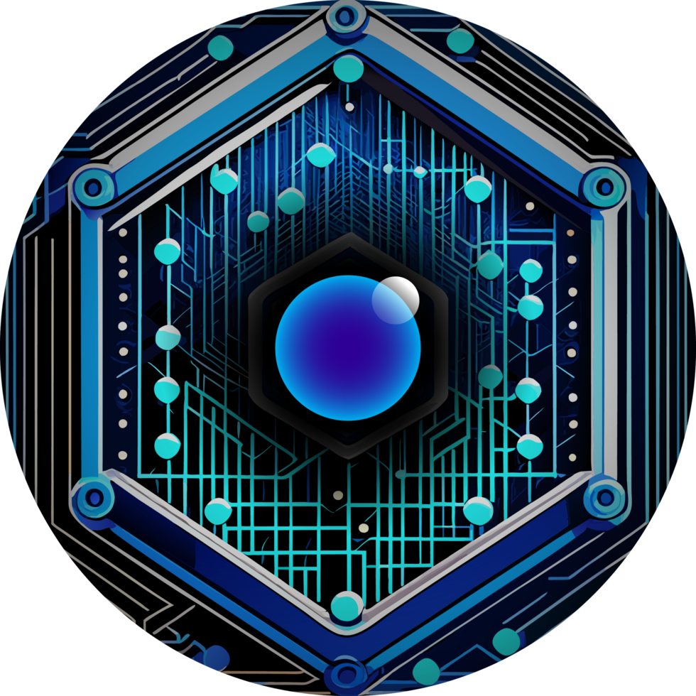 Modern Technology Cybersecurity Icon Crop-out png