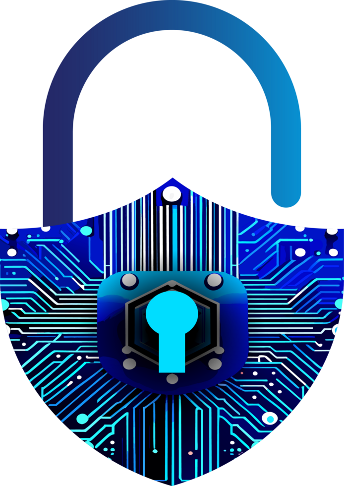 Modern Technology Cybersecurity Icon Crop-out png