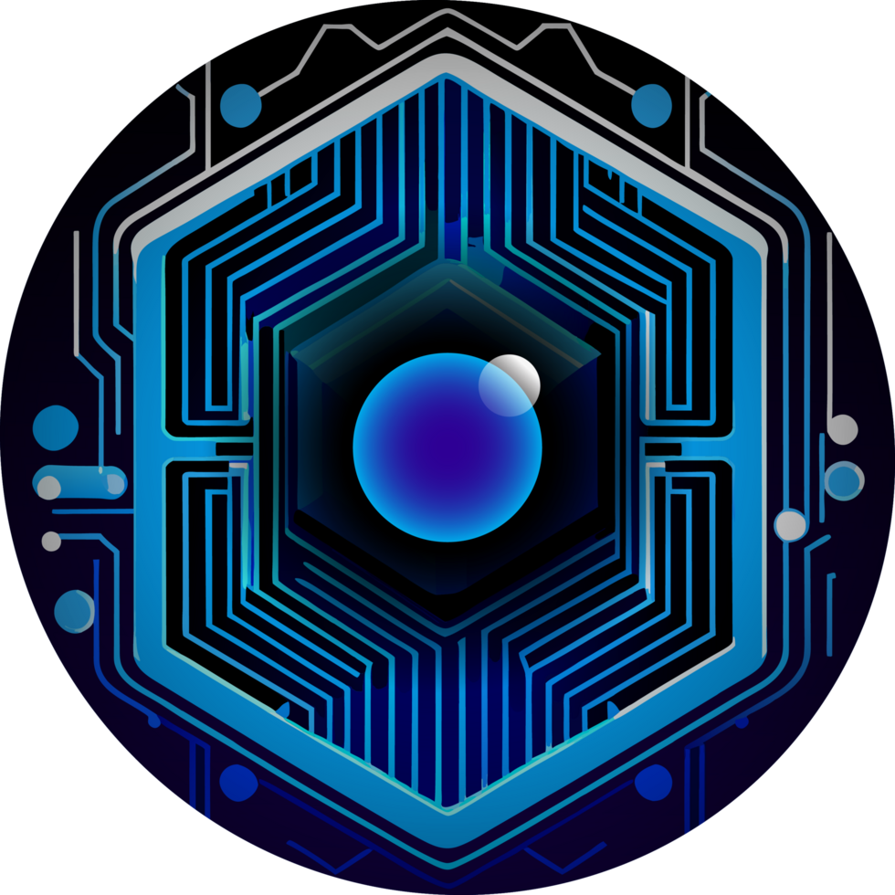 Modern Technology Cybersecurity Icon Crop-out png