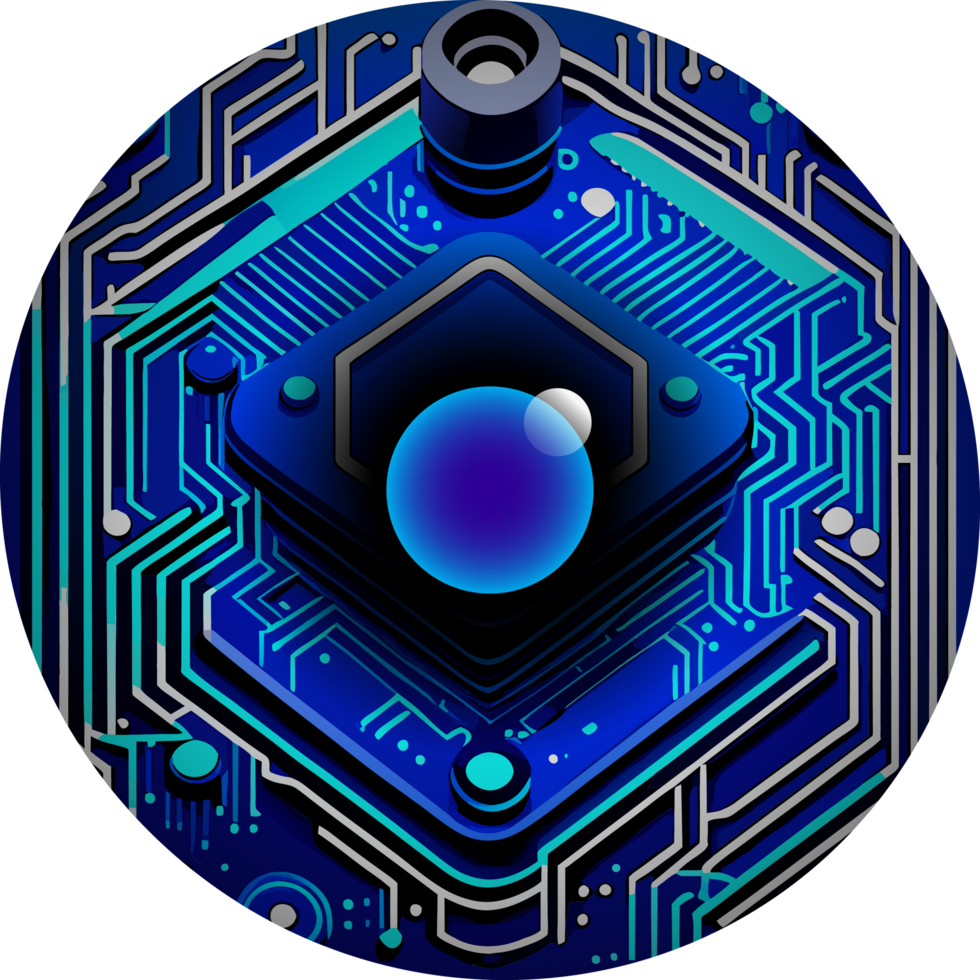 Modern Technology Cybersecurity Icon Crop-out png