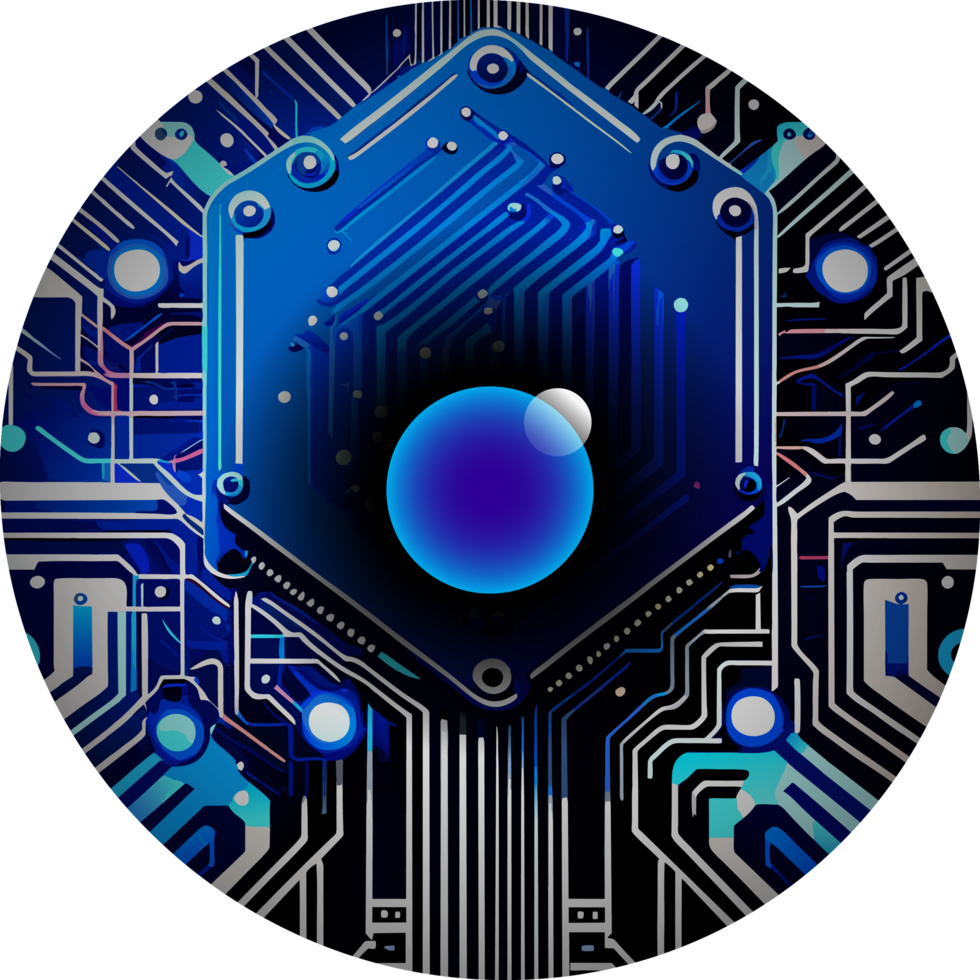 Modern Technology Cybersecurity Icon Crop-out png