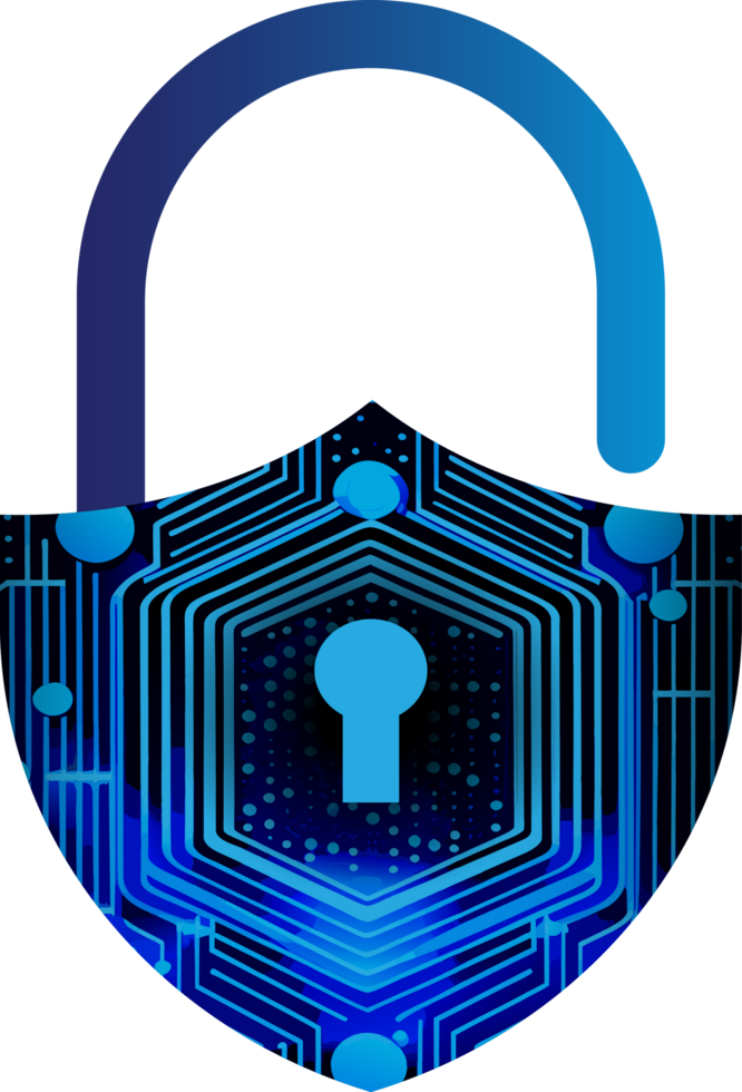 Modern Technology Cybersecurity Icon Crop-out png
