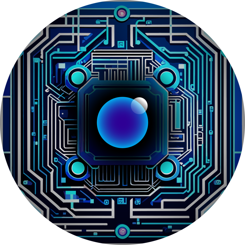 Modern Technology Cybersecurity Icon Crop-out png