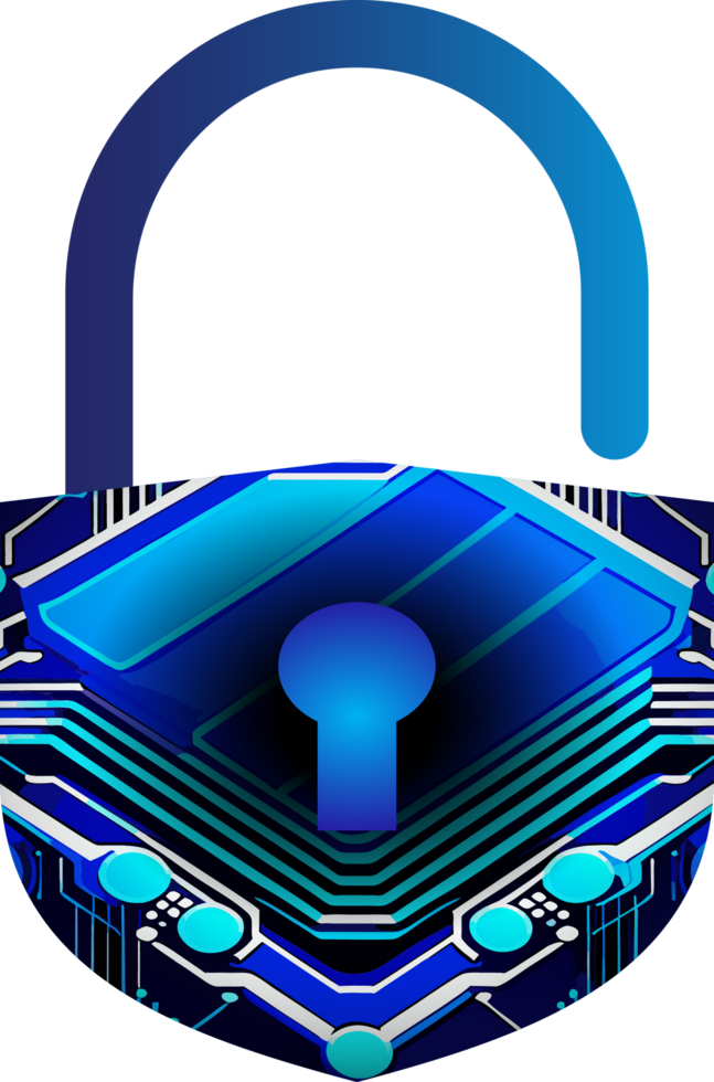 Modern Technology Cybersecurity Icon Crop-out png