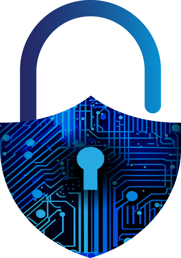 Modern Technology Cybersecurity Icon Crop-out png
