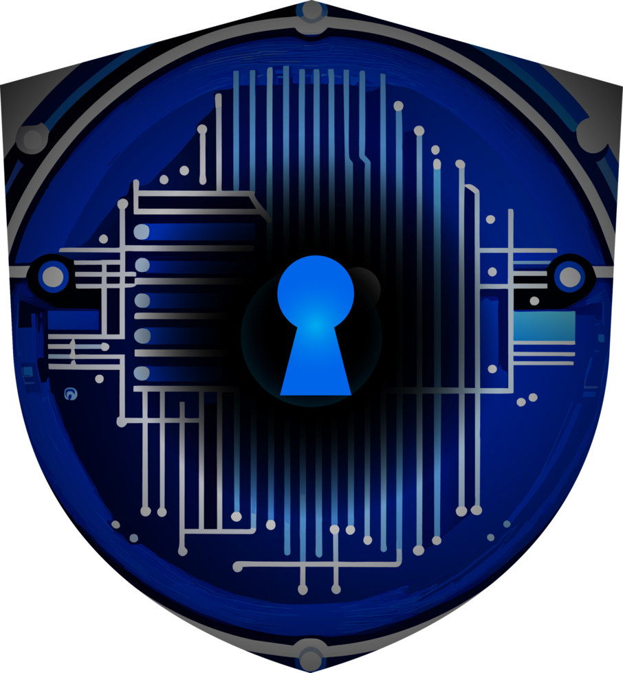 Modern Technology Cybersecurity Icon Crop-out png