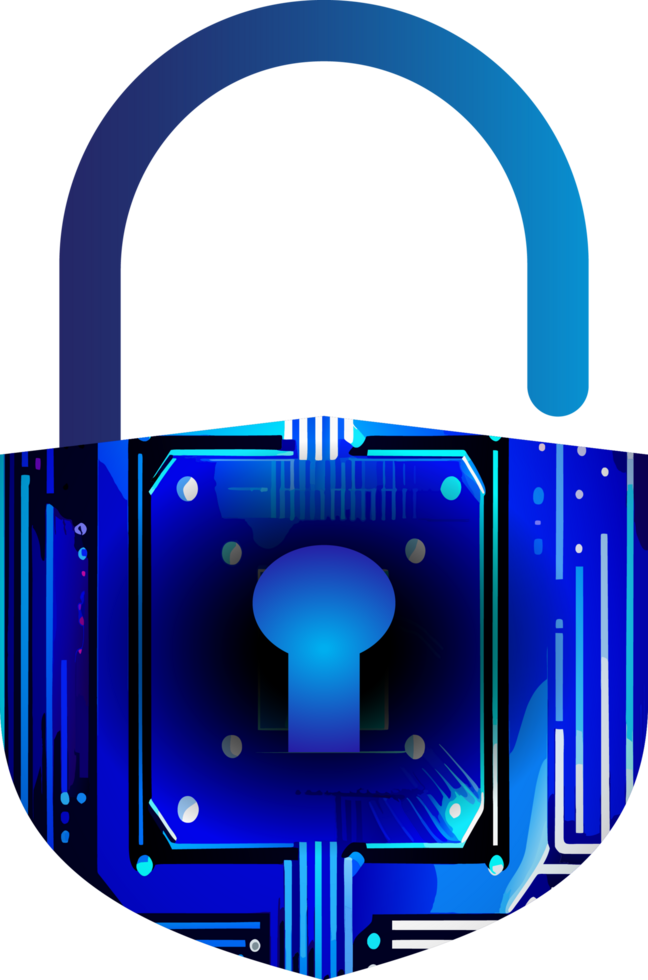 Modern Technology Cybersecurity Icon Crop-out png
