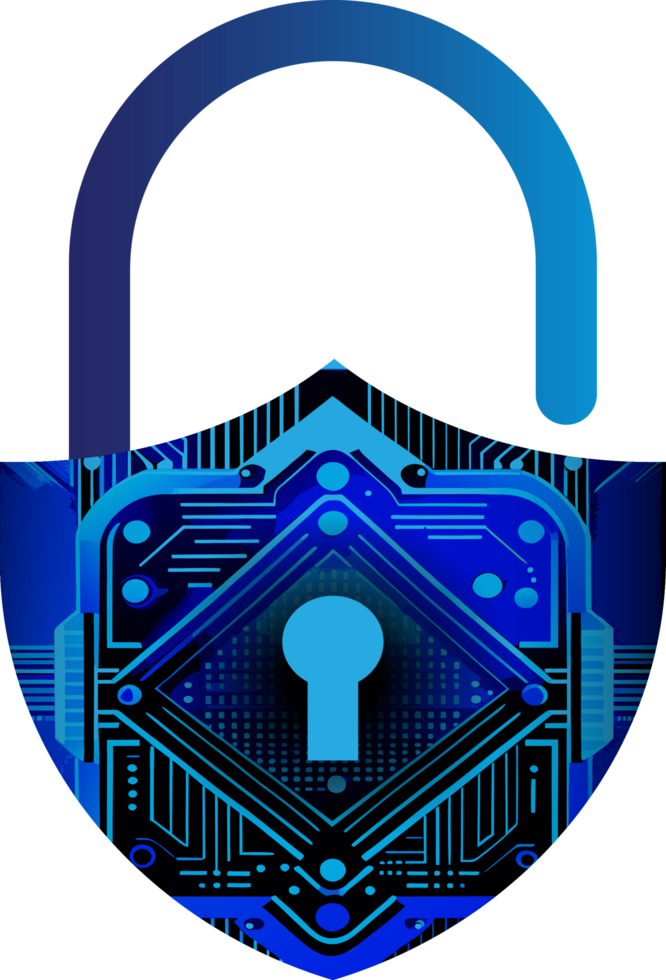 Modern Technology Cybersecurity Icon Crop-out png