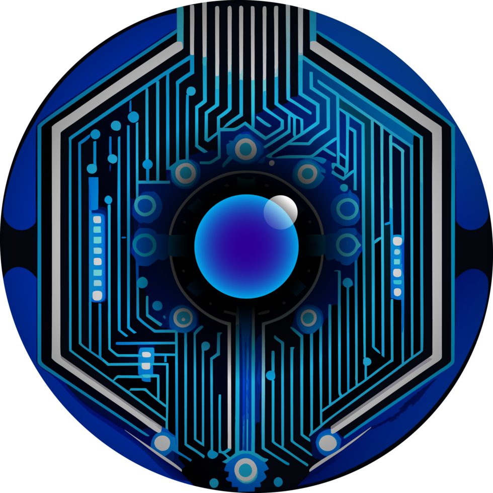 Modern Technology Cybersecurity Icon Crop-out png