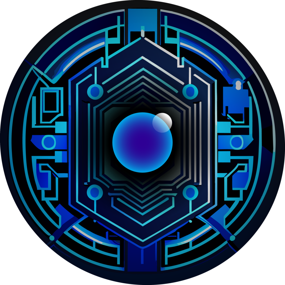 Modern Technology Cybersecurity Icon Crop-out png