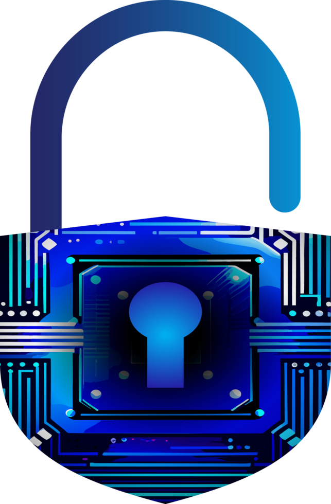 Modern Technology Cybersecurity Icon Crop-out png