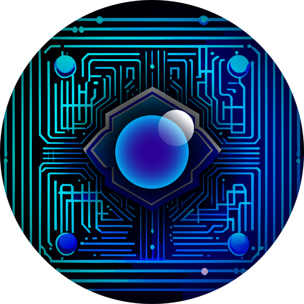 Modern Technology Cybersecurity Icon Crop-out png