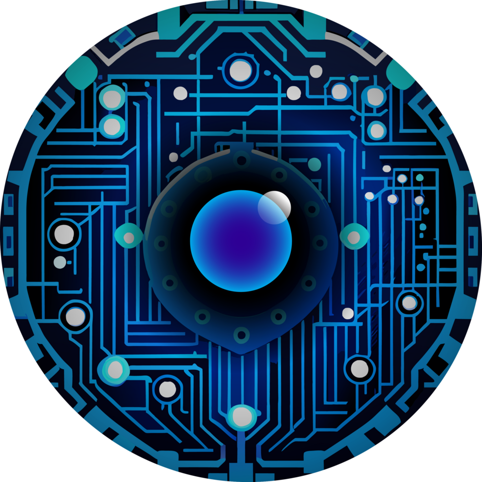 Modern Technology Cybersecurity Icon Crop-out png