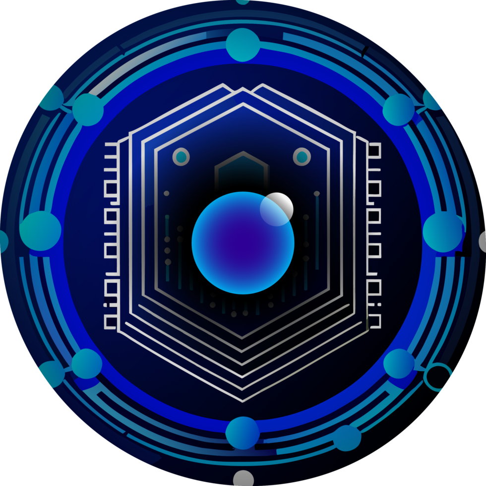 Modern Technology Cybersecurity Icon Crop-out png