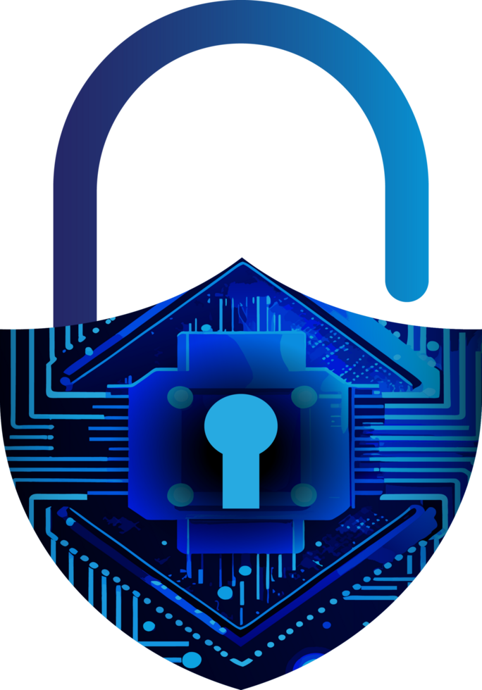 Modern Technology Cybersecurity Icon Crop-out png
