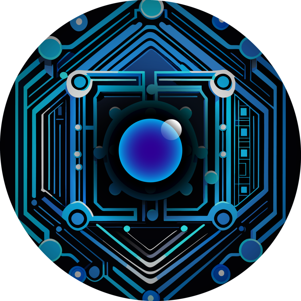 Modern Technology Cybersecurity Icon Crop-out png