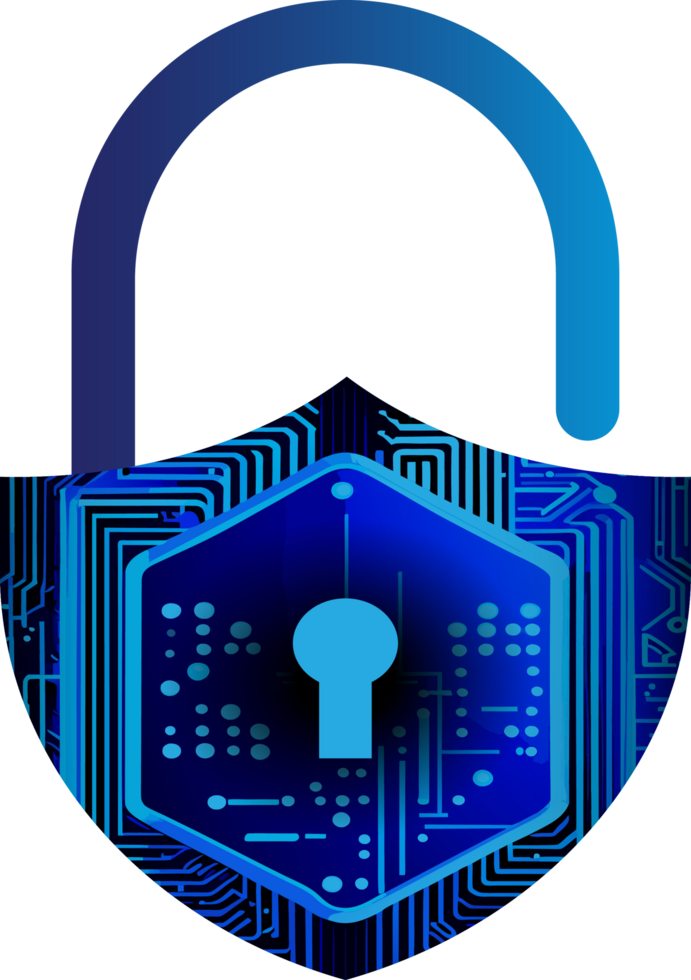 Modern Technology Cybersecurity Icon Crop-out png