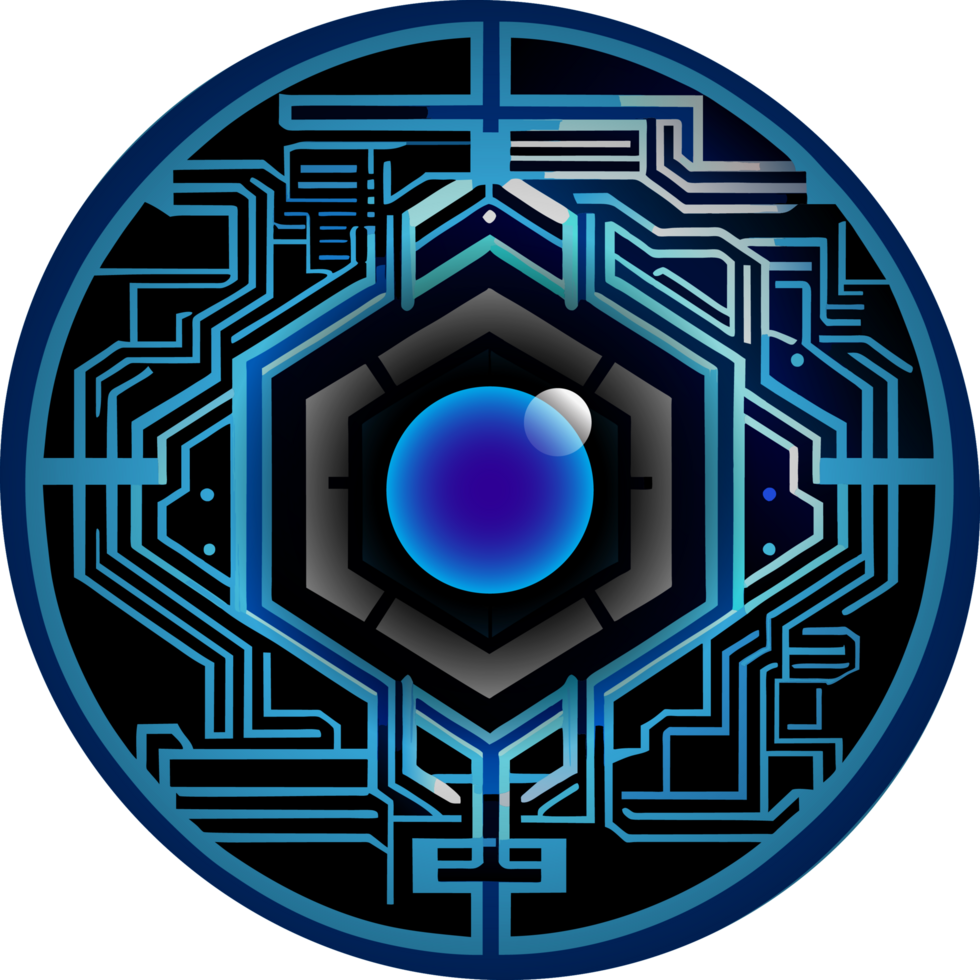 Modern Technology Cybersecurity Icon Crop-out png