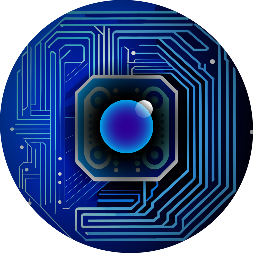 Modern Technology Cybersecurity Icon Crop-out png