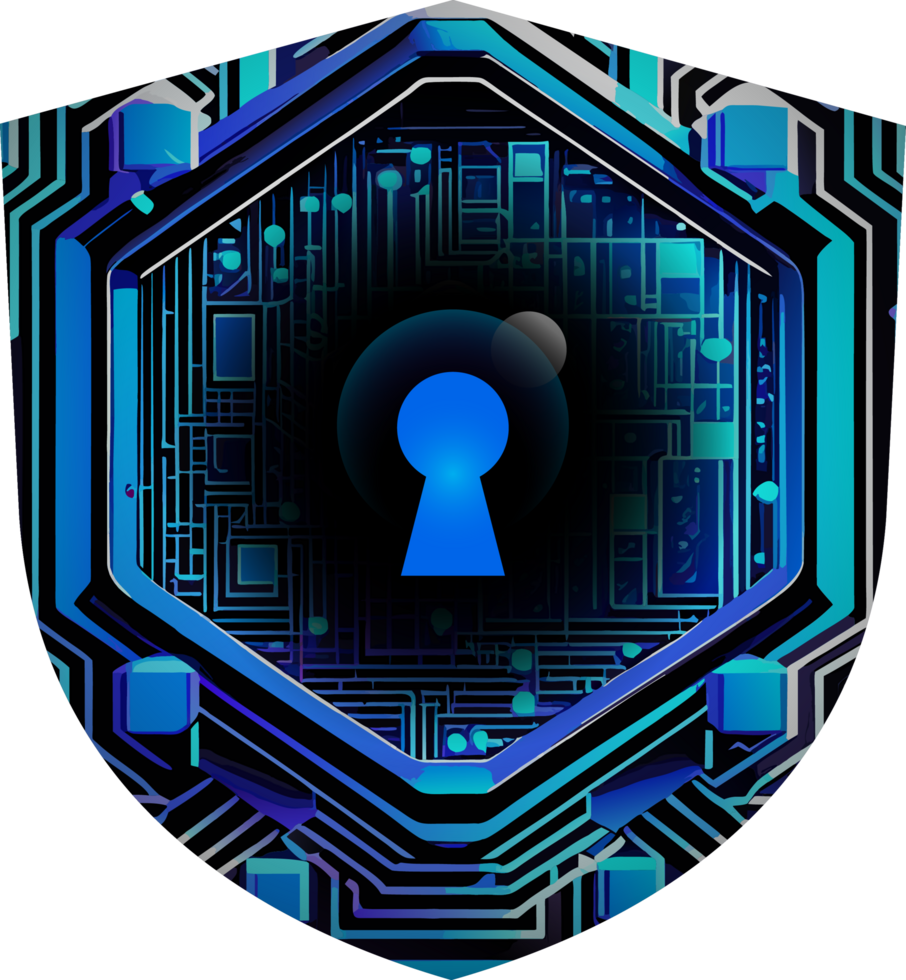 Modern Technology Cybersecurity Icon Crop-out png