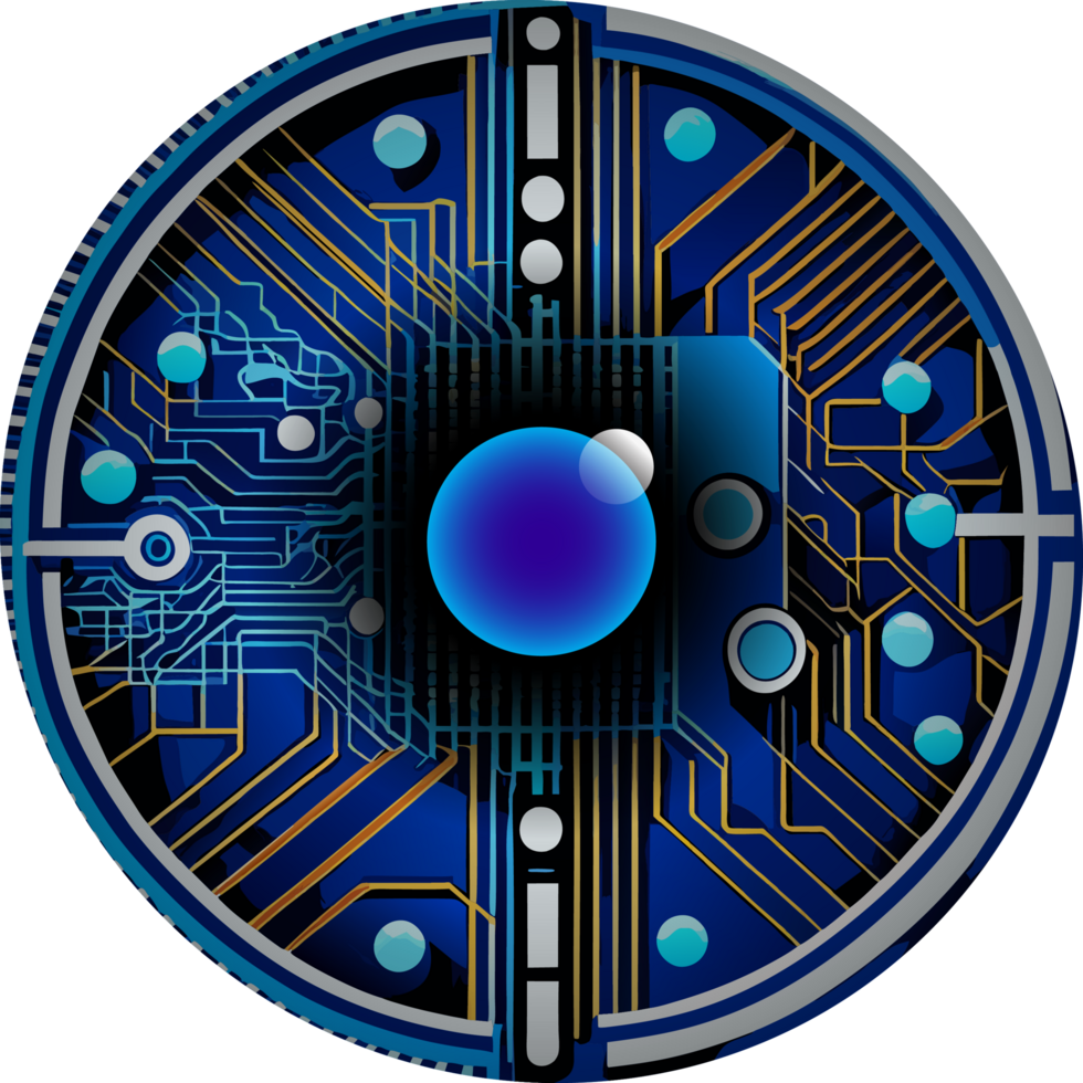 Modern Technology Cybersecurity Icon Crop-out png