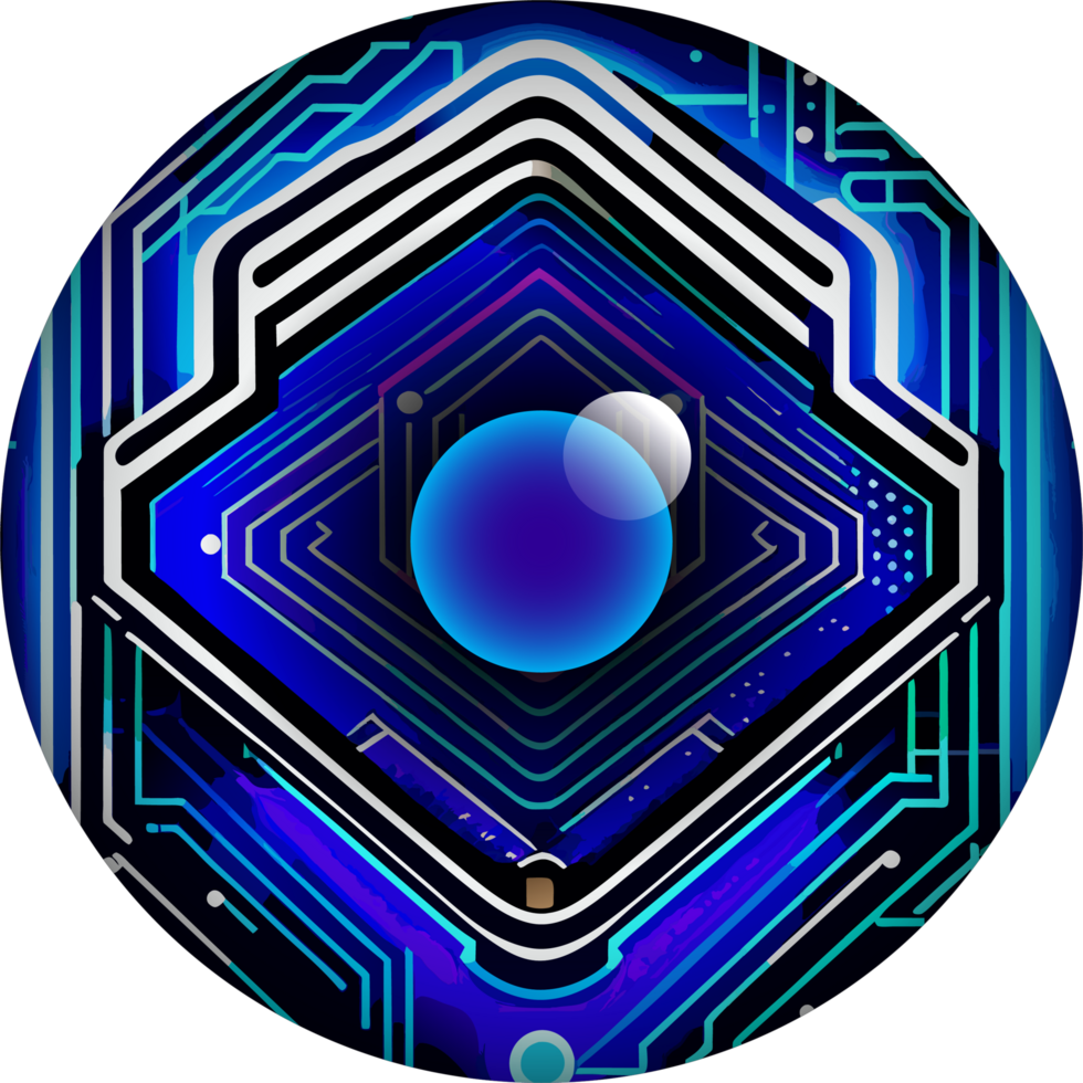 Modern Technology Cybersecurity Icon Crop-out png