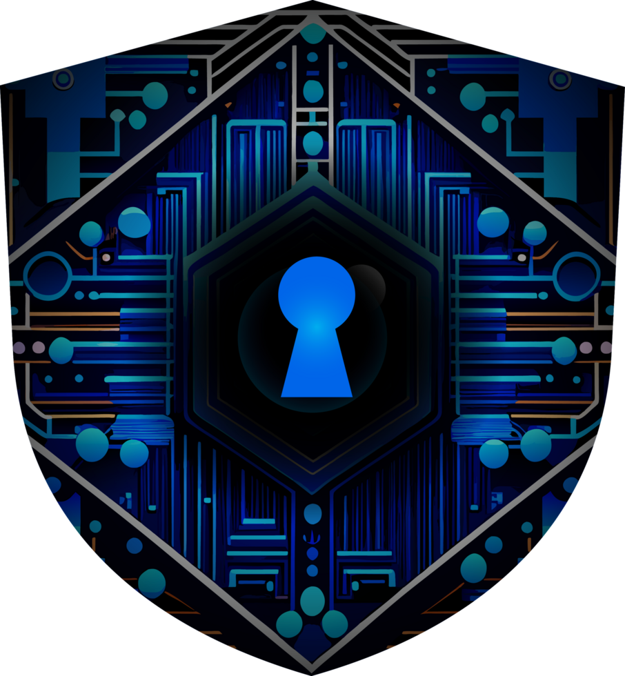 Modern Technology Cybersecurity Icon Crop-out png