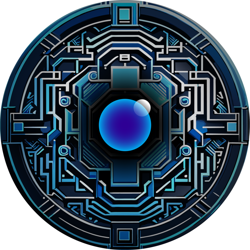Modern Technology Cybersecurity Icon Crop-out png