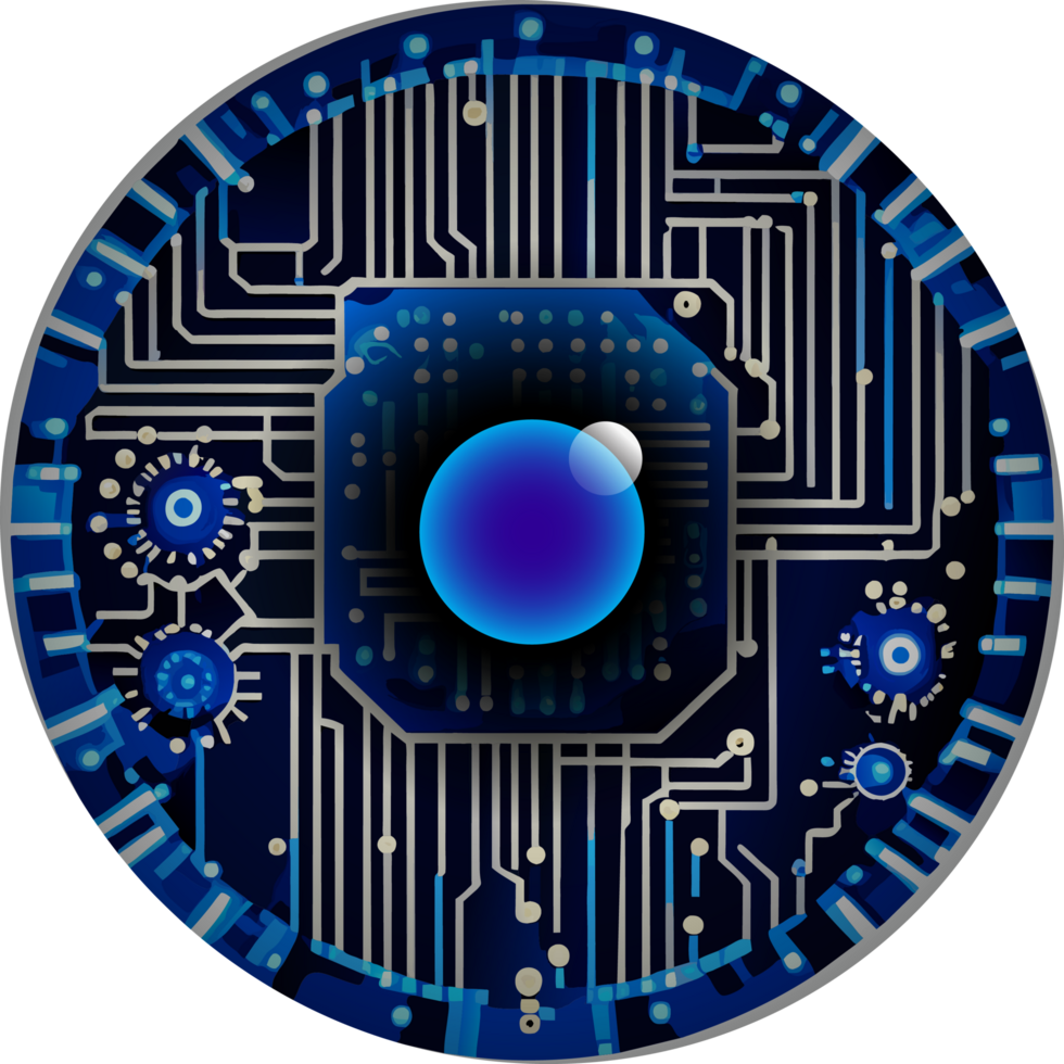 Modern Technology Cybersecurity Icon Crop-out png