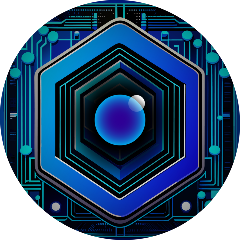 Modern Technology Cybersecurity Icon Crop-out png
